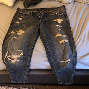 Hollister boyfriend jeans